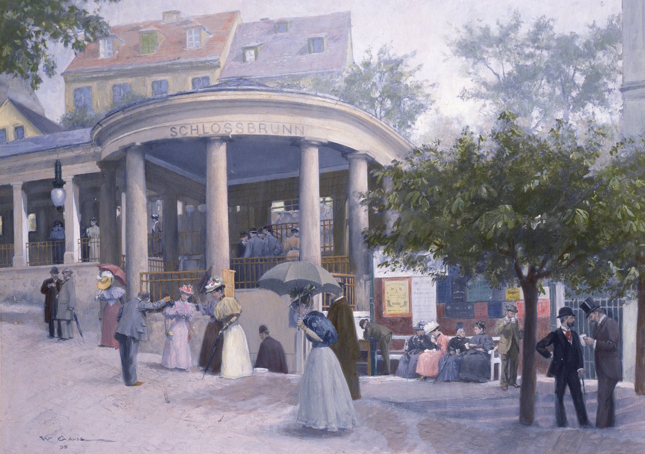 Schloßbrunnen (Kale Pınarı) by Wilhelm Gause