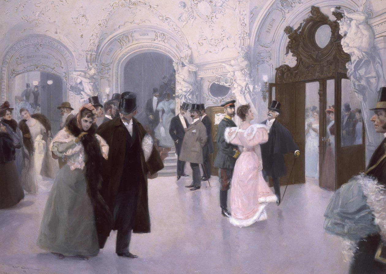 Tiyatro-Vestibül (Tiyatro Vestibül) by Wilhelm Gause