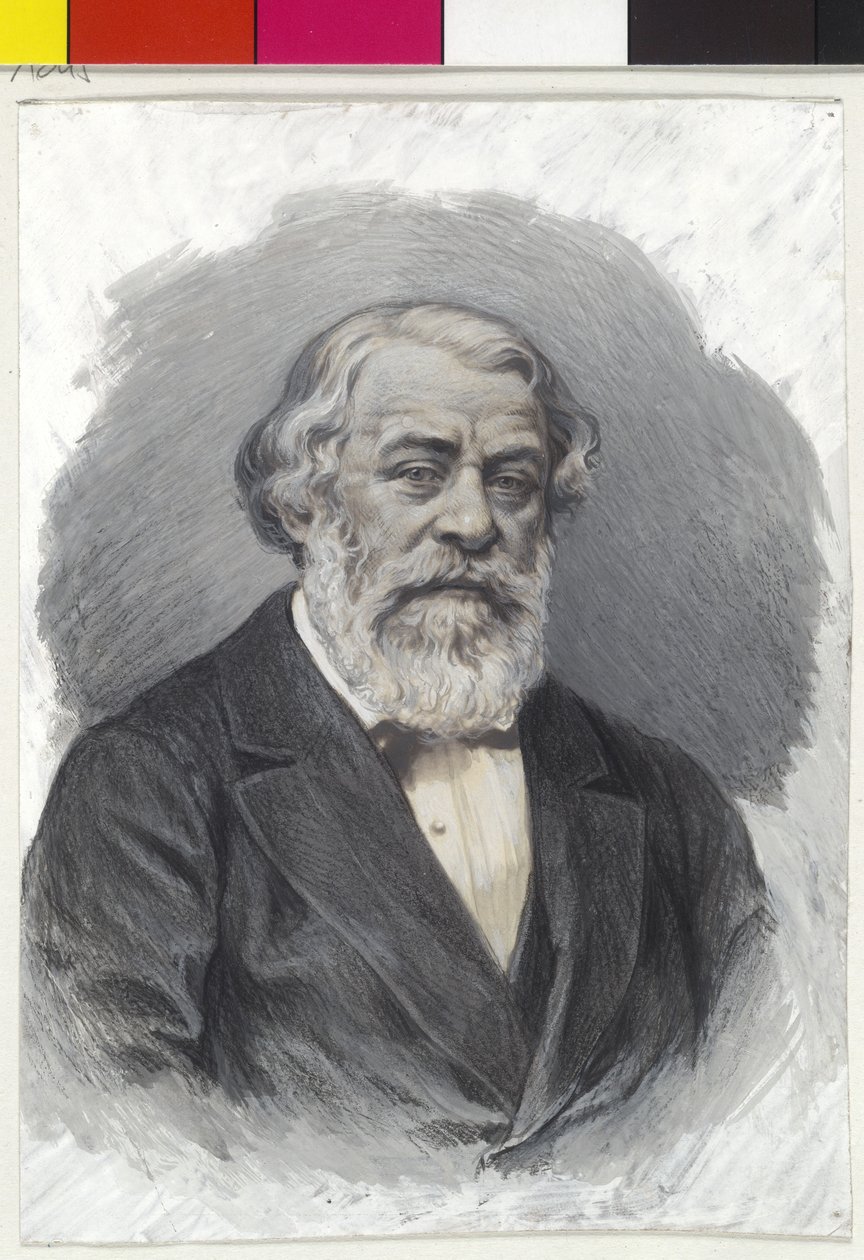 Hürmüzaki Baronu Eudoxius (Eudoxiu Hürmüzaki) by Wilhelm Hecht