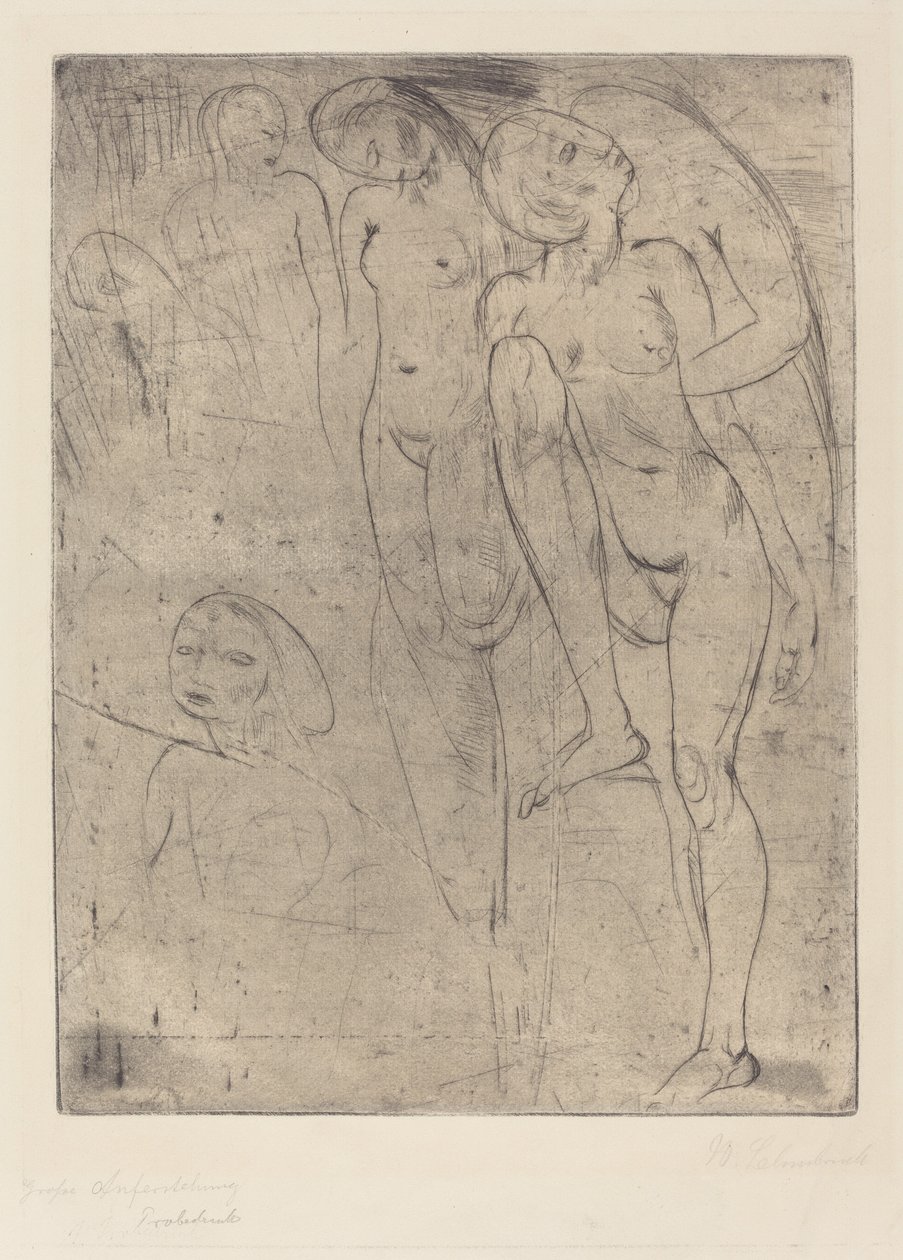 Büyük Diriliş by Wilhelm Lehmbruck