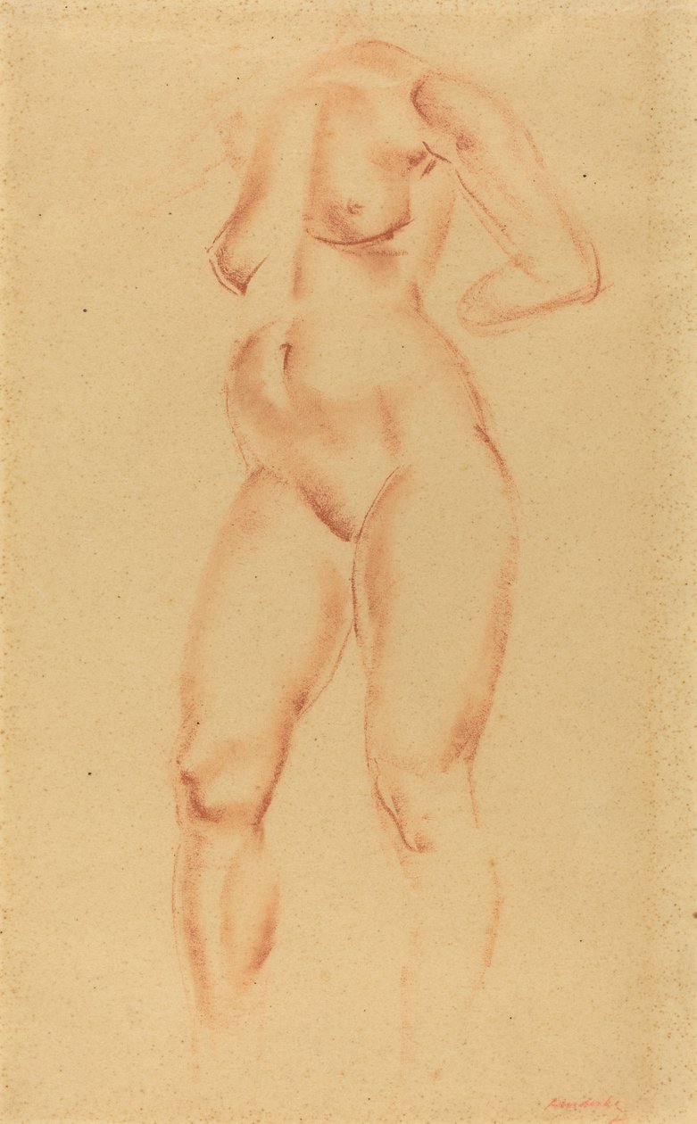 Çıplak by Wilhelm Lehmbruck