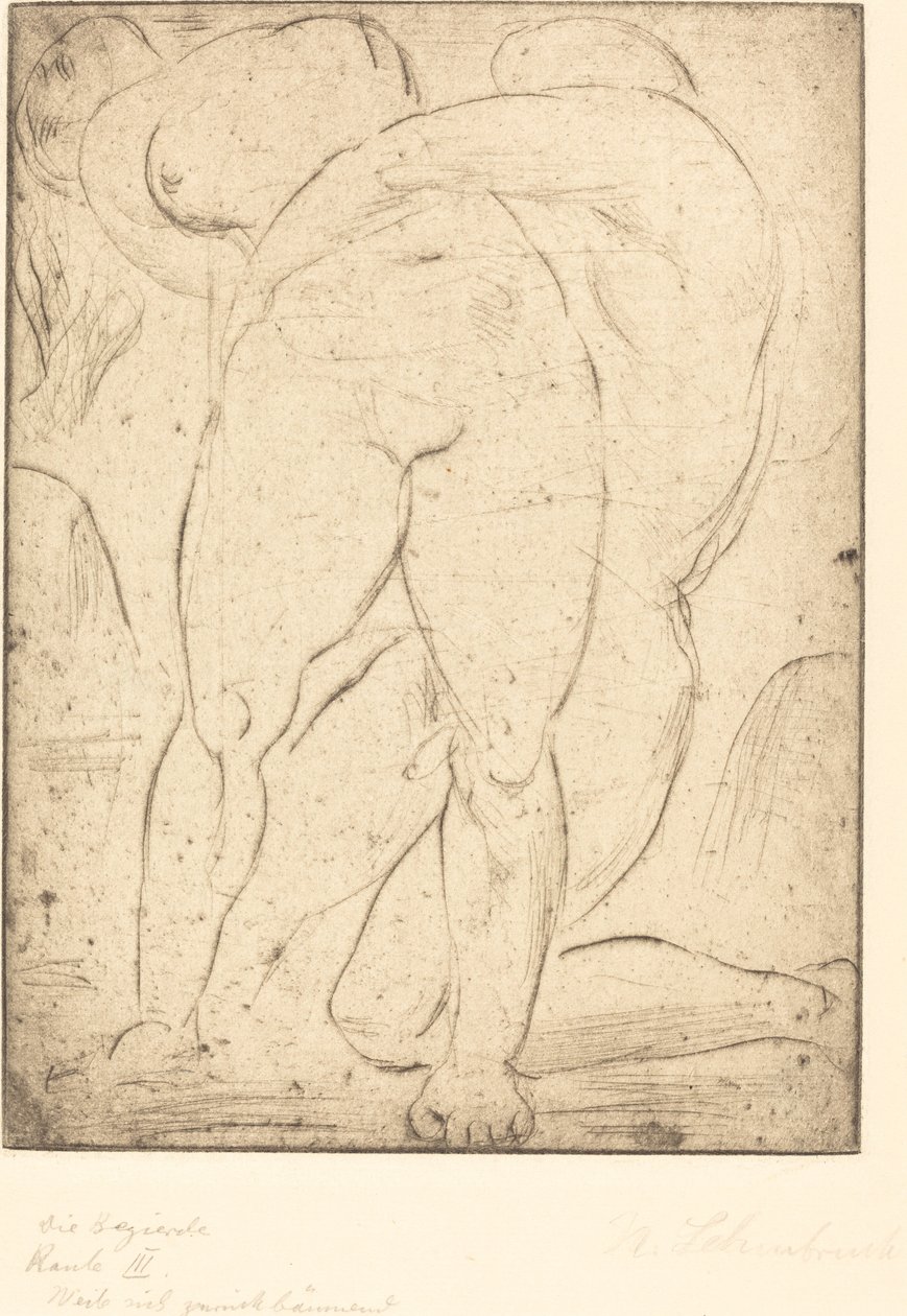 Tutku II (Tutku II) by Wilhelm Lehmbruck