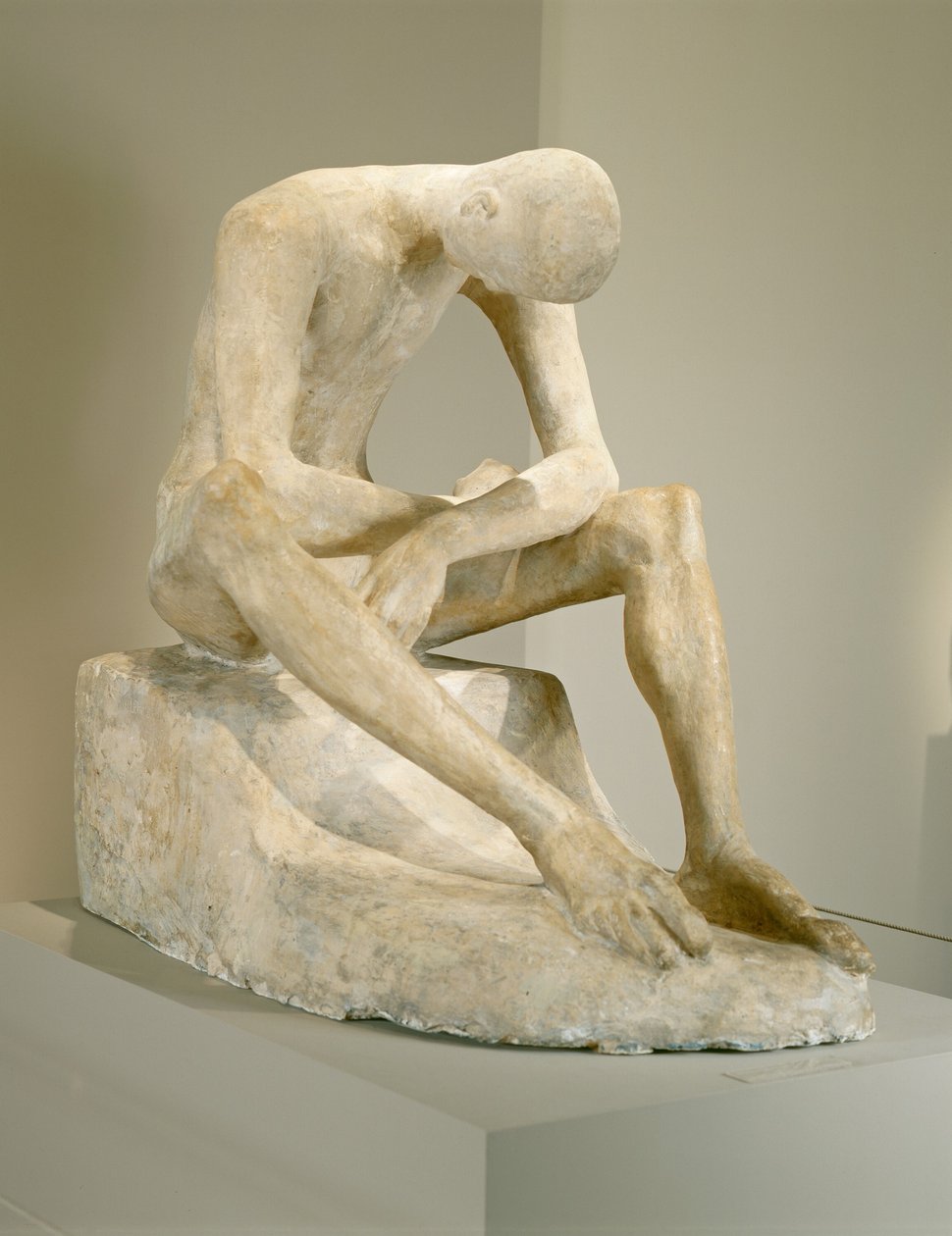 Oturan Gençlik by Wilhelm Lehmbruck