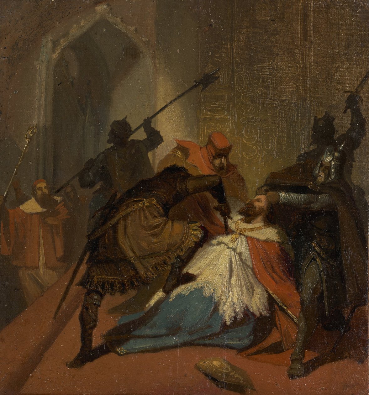 Kardinal suikastı by Wilhelm Lindenschmit der Jüngere