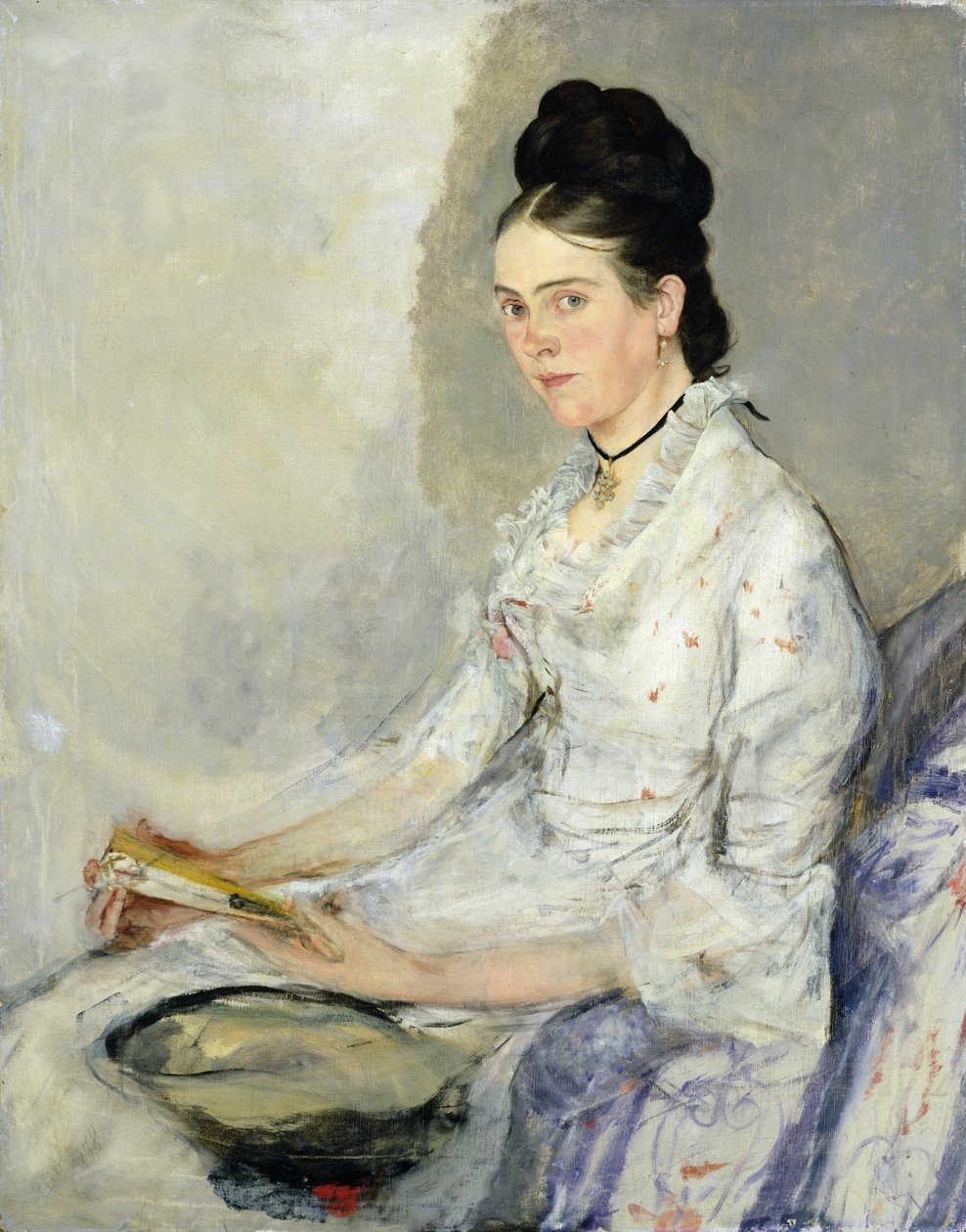 Kontes Rosine Treuberg, 1878 by Wilhelm Maria Hubertus Leibl