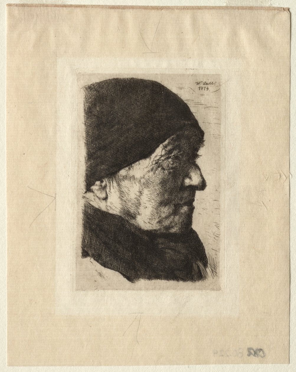 Köylü Başkanı by Wilhelm Maria Hubertus Leibl
