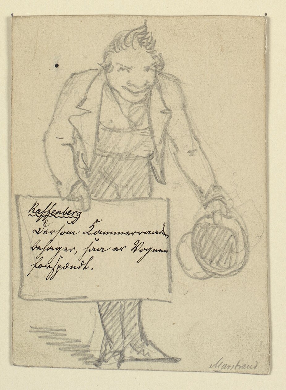 Bükme binici. Davet (Raffenberg