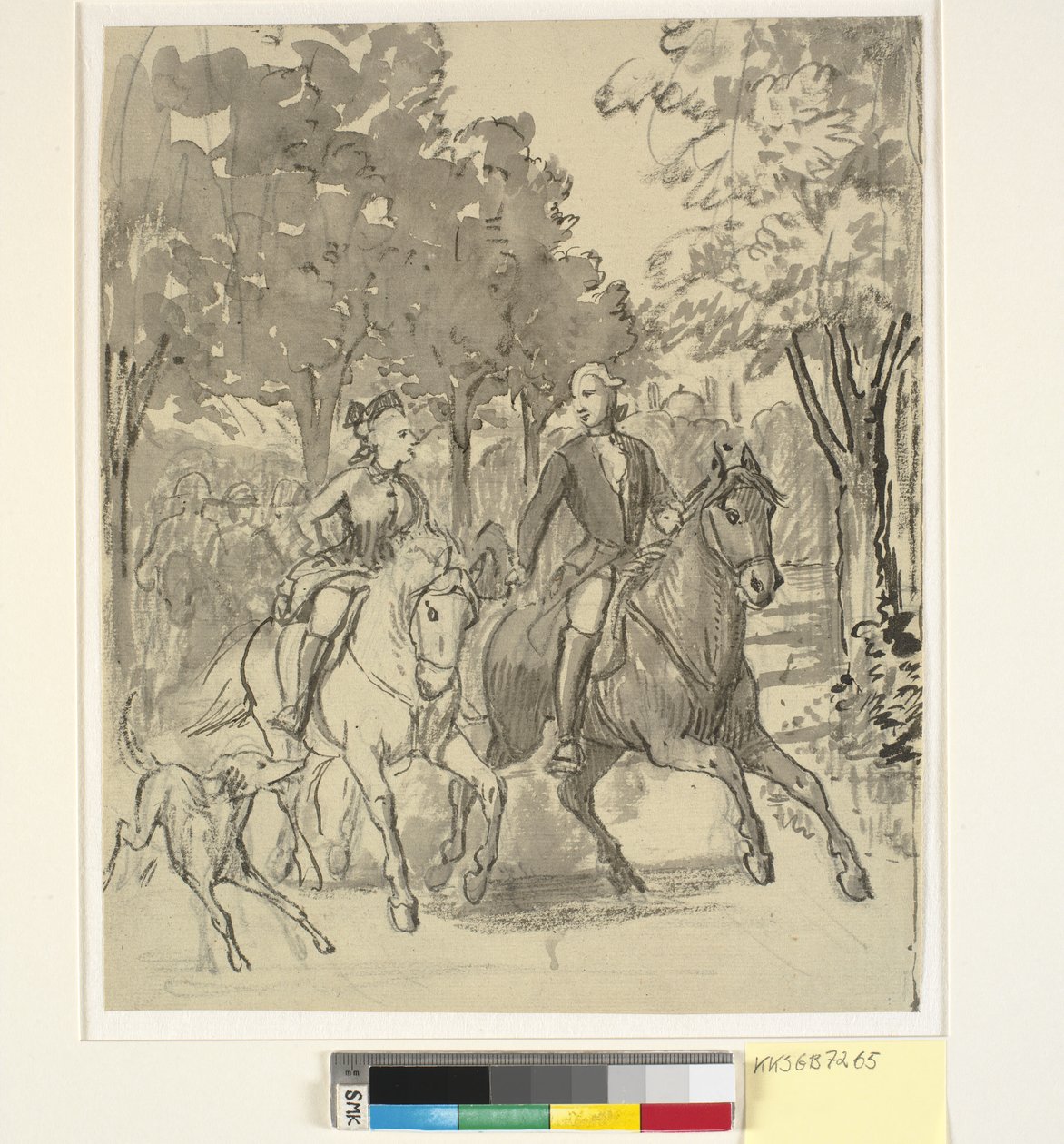 Caroline Mathilde ve Struensee, Hørsholm