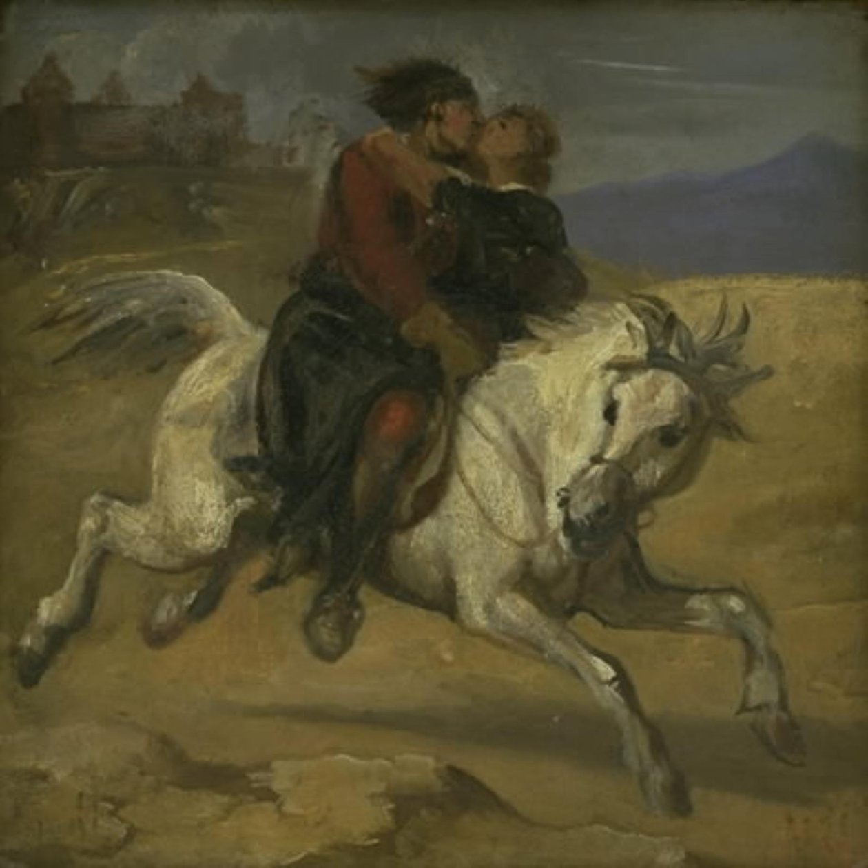 Bir kaçırma sahnesi by Wilhelm Marstrand