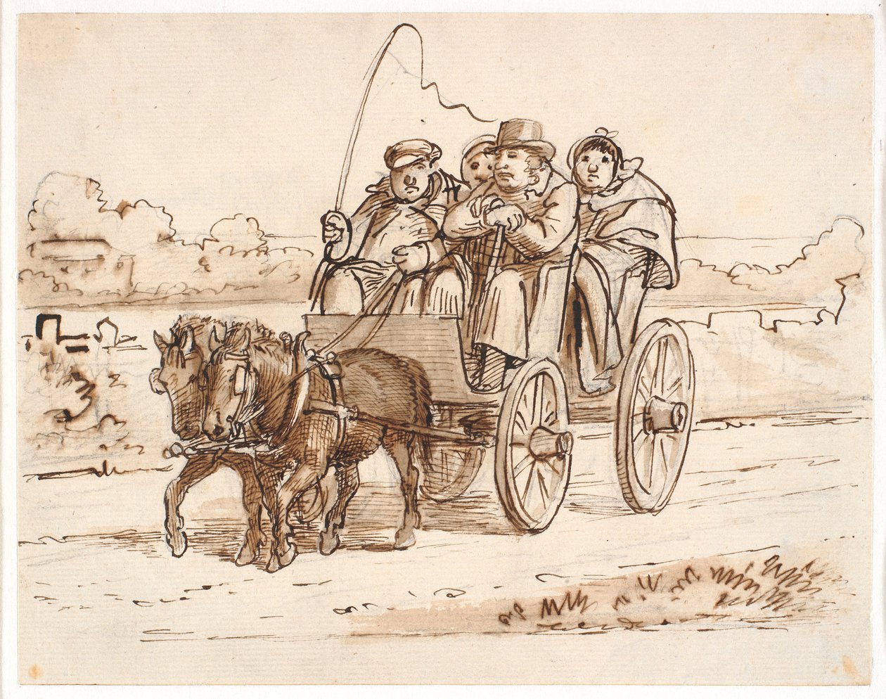 Piknikte by Wilhelm Marstrand
