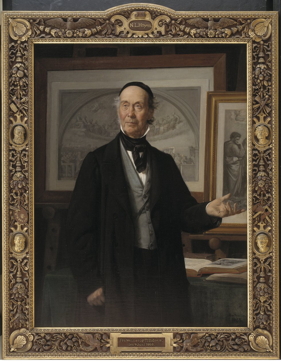 Sanat Tarihçisi N.L. höyük by Wilhelm Marstrand