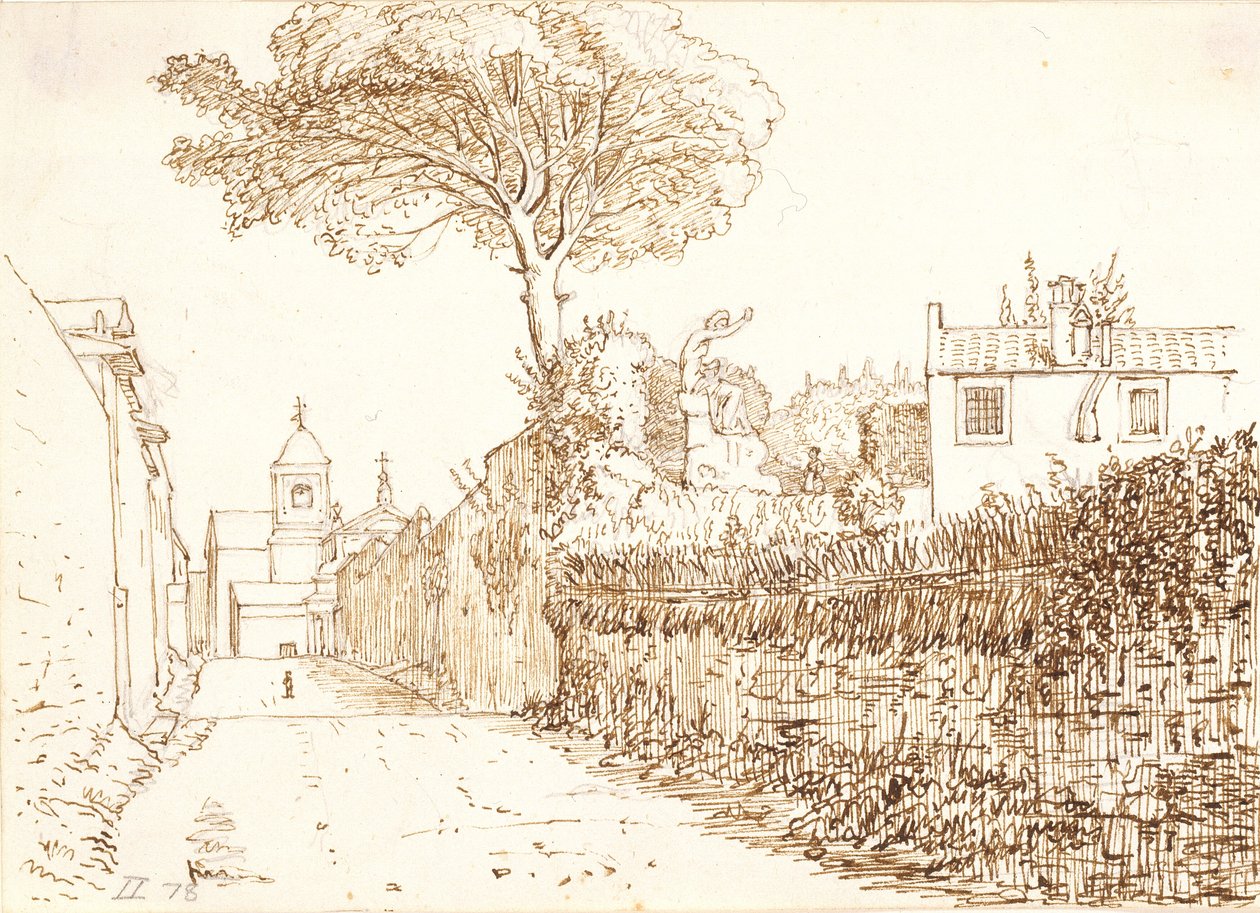 Avicola San Nicolo da Tolentino, Roma by Wilhelm Marstrand