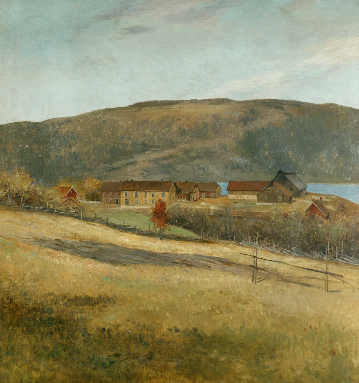 Biri'nden (Biri cam fabrikası) (resim) by Wilhelm Peters