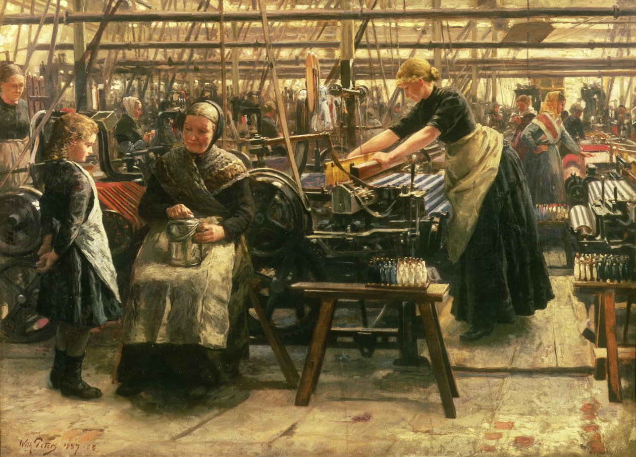 Tekerlekli Dokuma Fabrikası by Wilhelm Peters