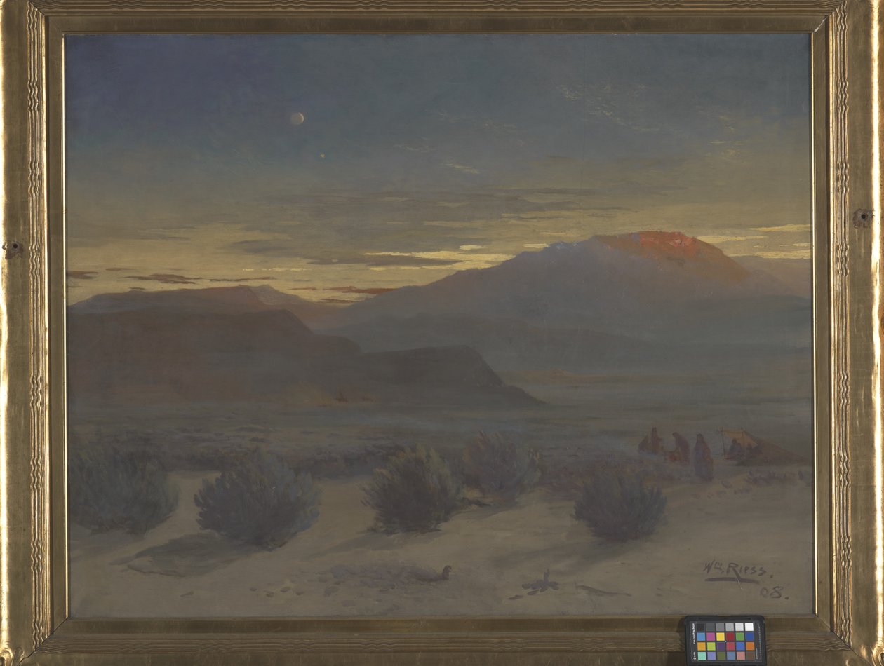 Wyoming Çölü by Wilhelm Riess