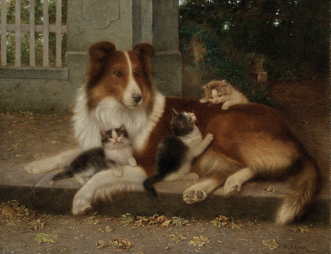 Arkadaşların en iyisi by Wilhelm Schwar