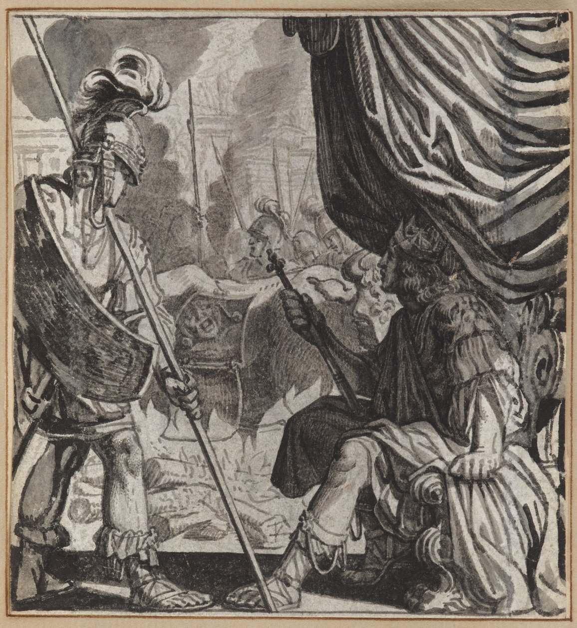 Aptal Kendi Ağına Düştü by Wilhelm Stettler