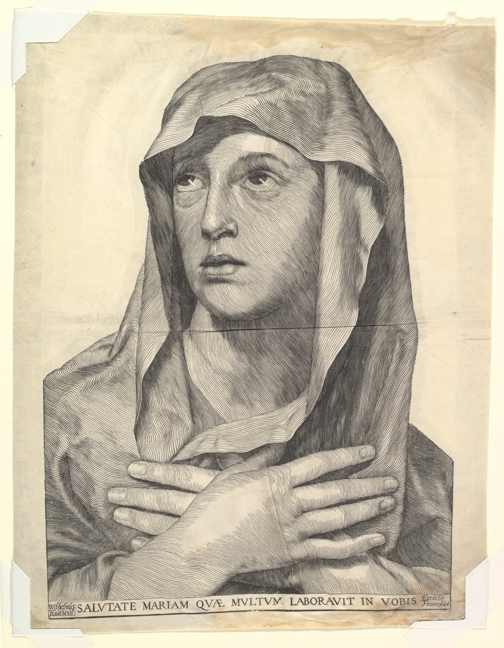 Çapraz Elli Meryem Büstü.n.d. by Wilhelm Traut
