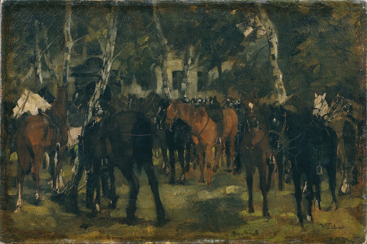 Sökülmüş Zırhlılar by Wilhelm Trübner