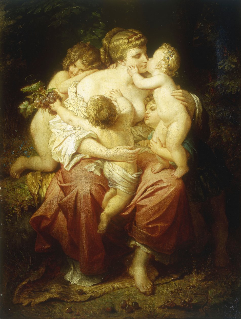 Hayır kurumu by Wilhelm von Kaulbach