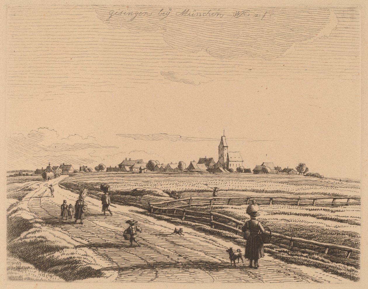Giesing by Wilhelm von Kobell