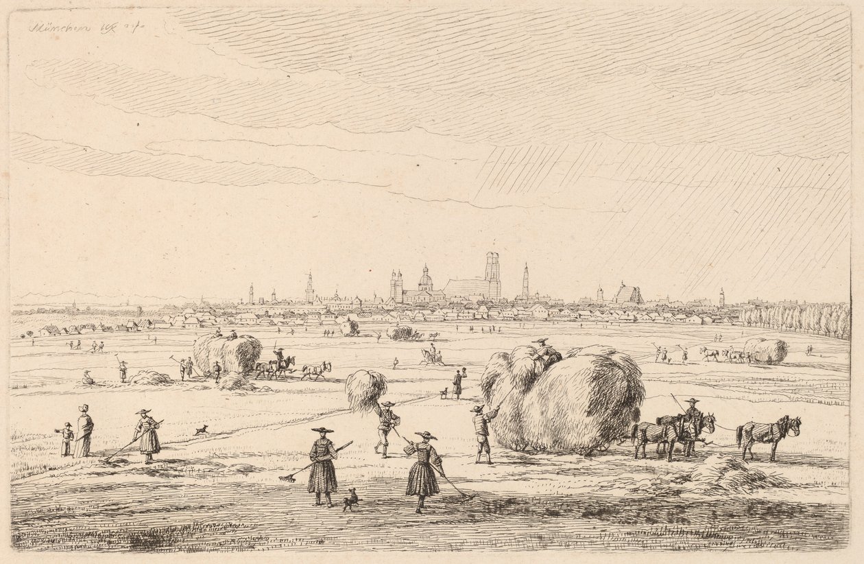Münih (Münih) by Wilhelm von Kobell