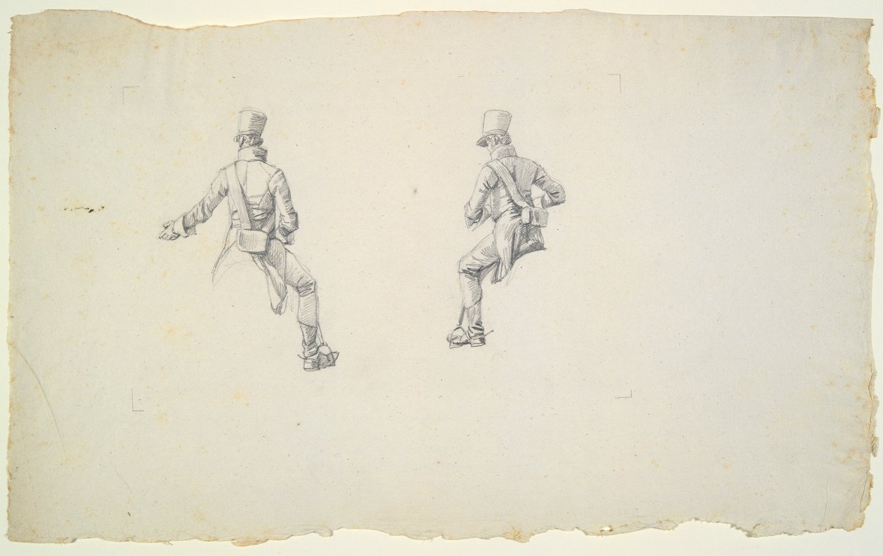 Avusturyalı Hussar Çalışması by Wilhelm von Kobell