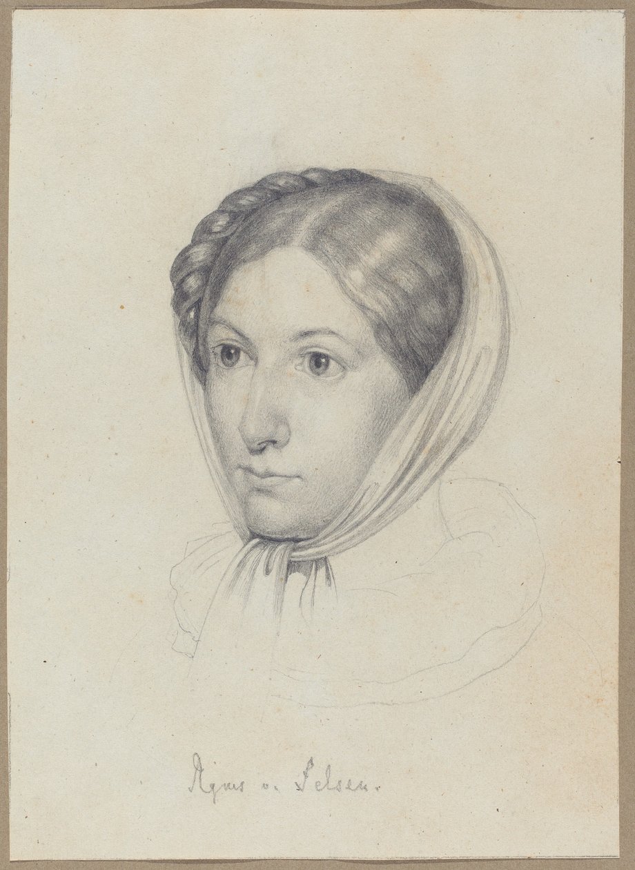 Agnes of Rocks by Wilhelm von Kügelgen