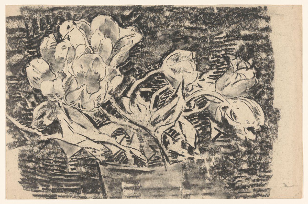 Çiçekli Vazo by Wilhelmus Johannes Steenhoff