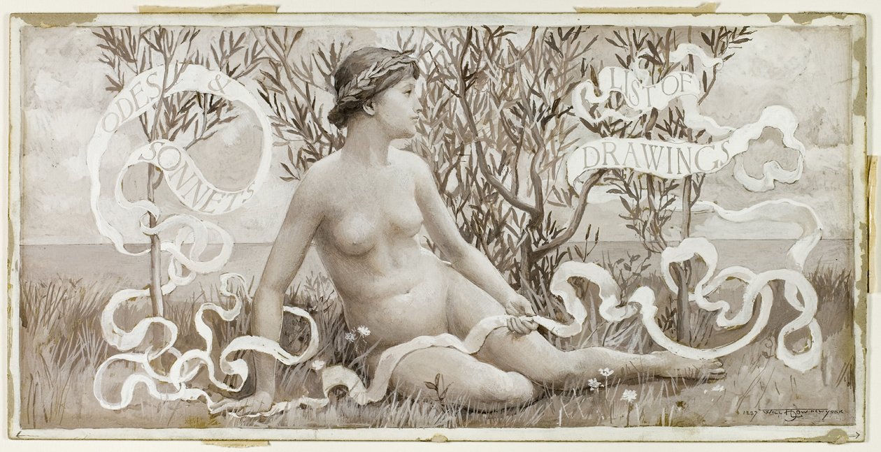 Odes ve Sonnets Çizimlerin Listesi by Will Hicock Low