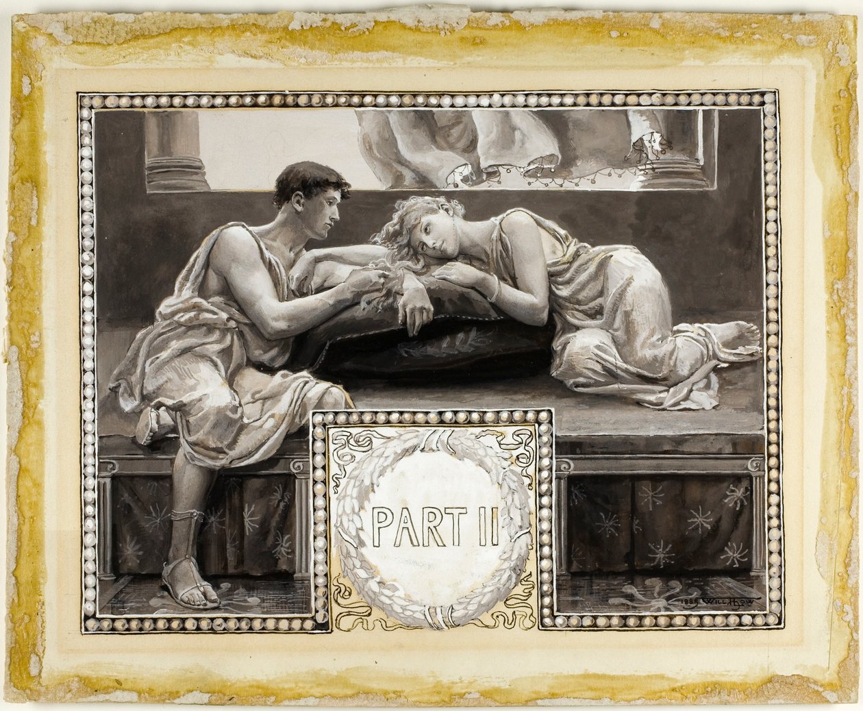 Taht Edildiler, Akşam Günlerinde, Bir Kanepenin Üzerinde - Başlık, Bölüm II by Will Hicock Low