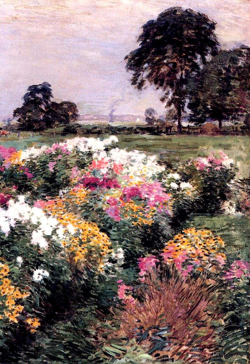 Çiçeklerden Bir Gösteri, 1903 by Willard Leroy Metcalf
