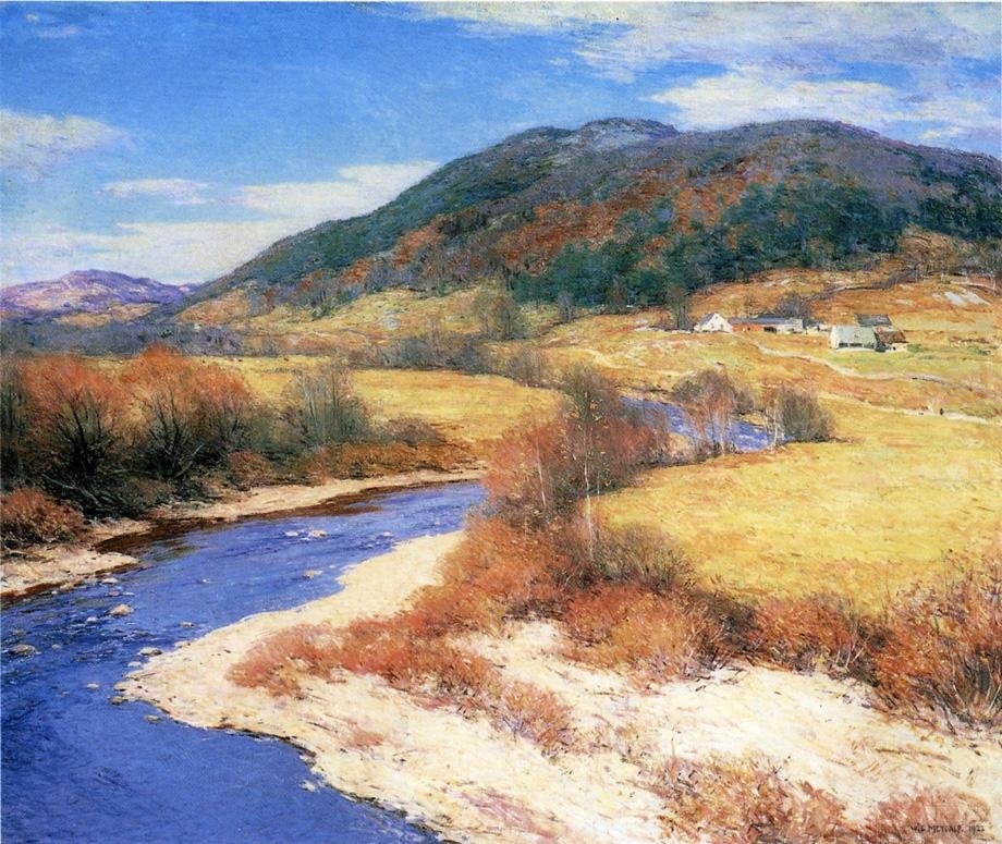Hint Yaz, Vermont by Willard Leroy Metcalf