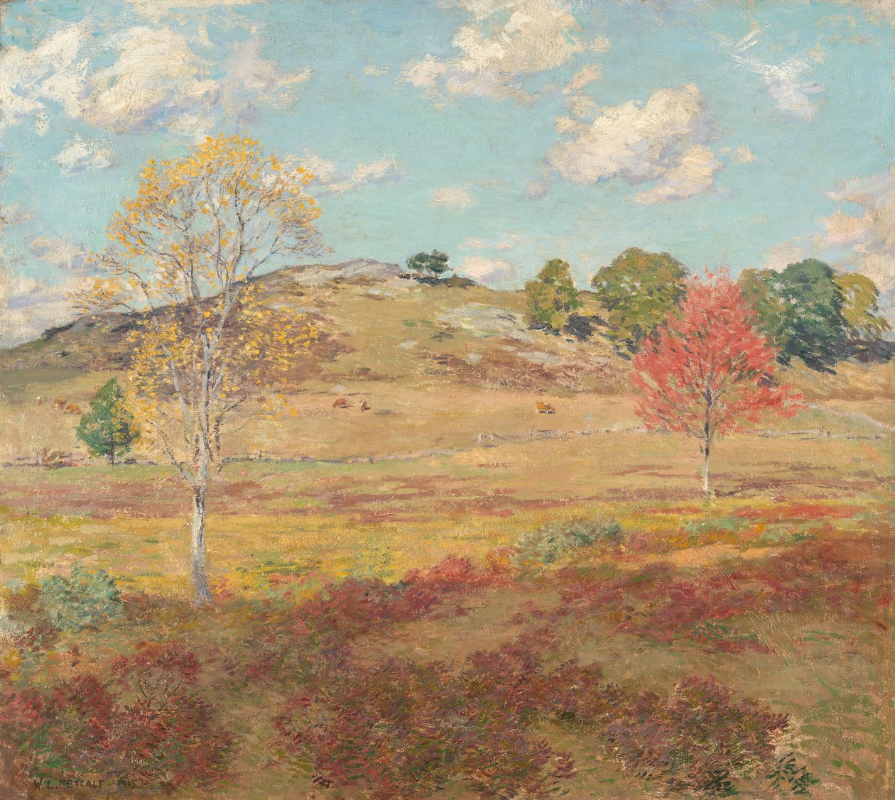 Erken sonbahar by Willard Leroy Metcalf