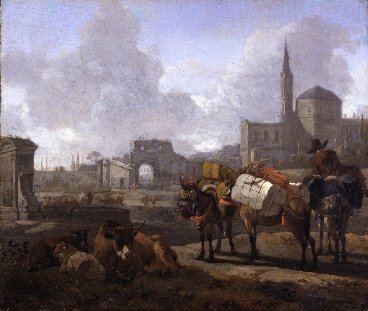 Klasik Manzara by Willem Romeyn