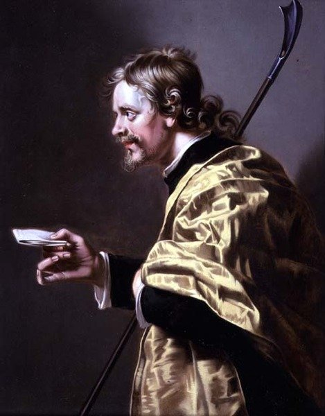 Bir Çobanın Portresi, c.1630 (panel) by Willem Van Odekercken