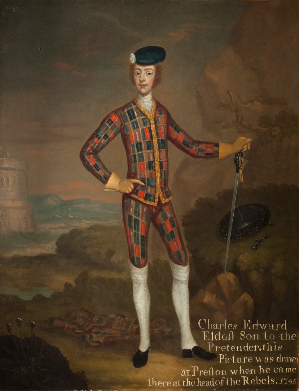 Prens Charles Edward Stuart, Eski Talipin Oğlu, 1745 by Willem Verelst