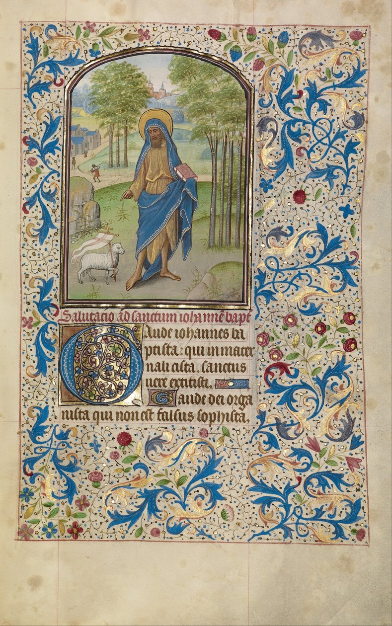 Aziz John the Baptist by Willem Vrelant