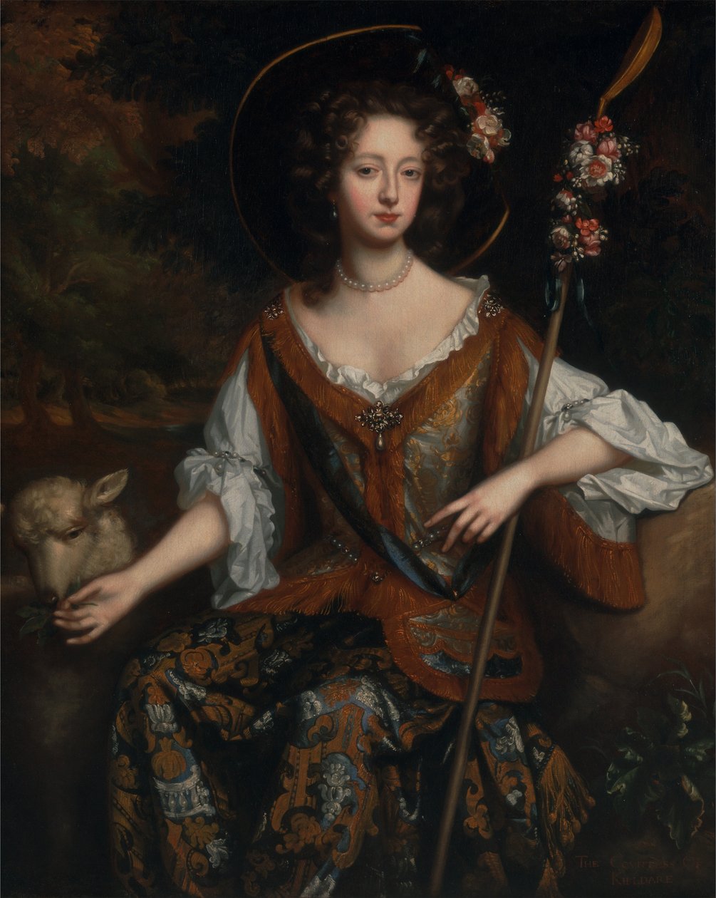 Elizabeth Jones, Kildare Kontesi by Willem Wissing
