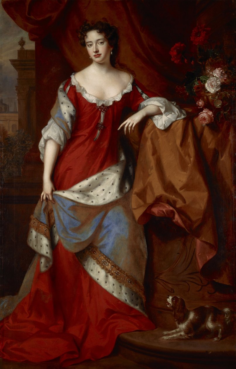 Kraliçe Anne, Danimarka Prensesi by Willem Wissing