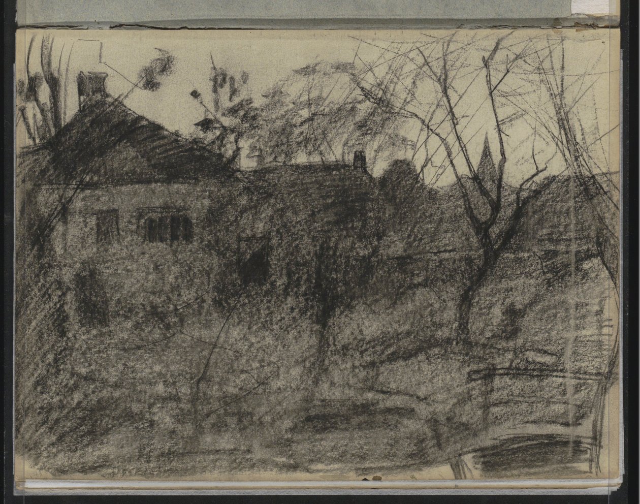 Şehir manzarası, muhtemelen Diepenheim by Willem Arnoldus Witsen