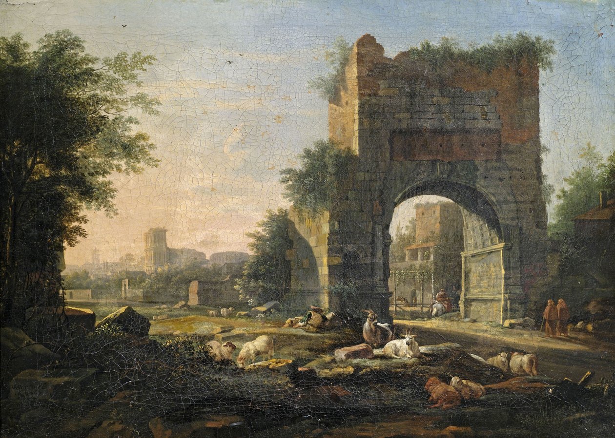 Roma akşam ruh hali by Willem van Bemmel