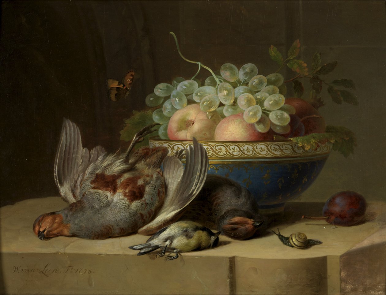 Natürmort by Willem van Leen