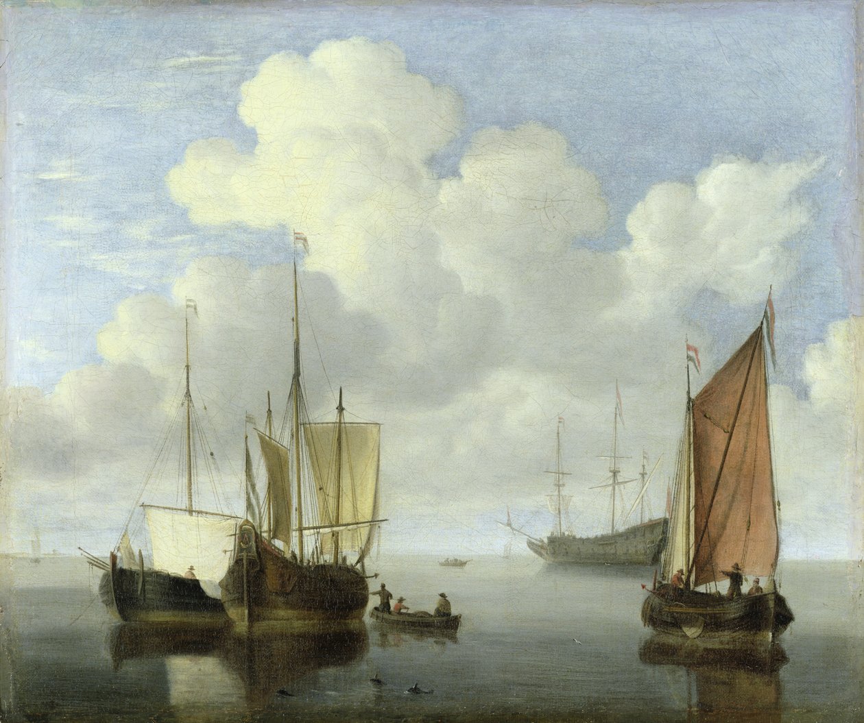 Deniz manzarası by Willem van de Velde the Younger