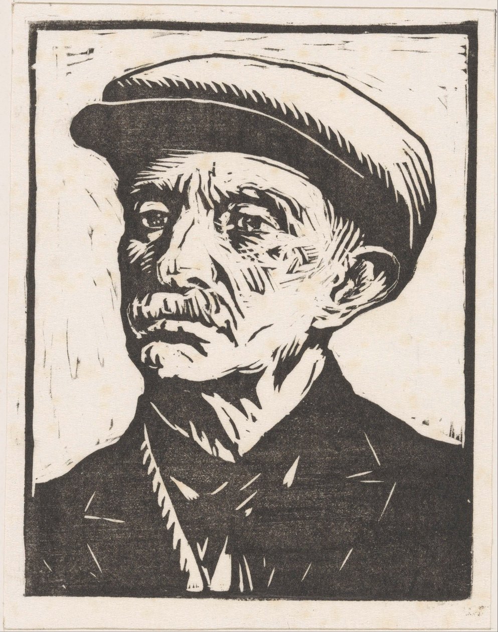 Bilinmeyen bir adamın portresi by Willem Adrianus Grondhout (signed by artist)