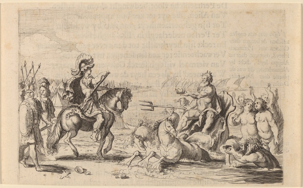 Büyük İskender ve Neptün by Willem Basse