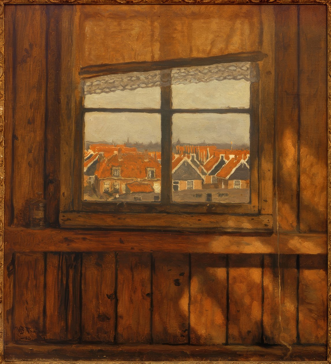 Atelierfenster by Willem Bastiaan Tholen