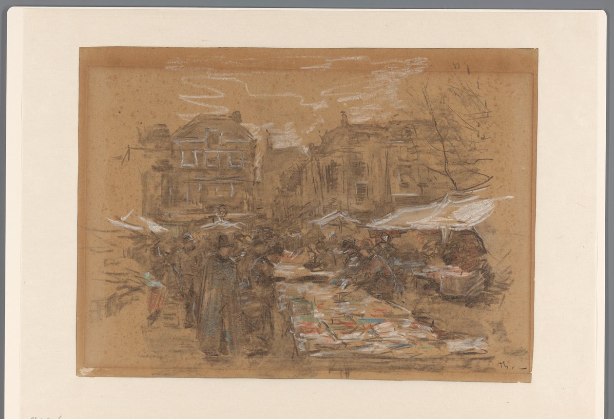 Lahey Kitap Pazarı by Willem Bastiaan Tholen