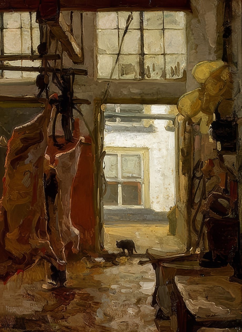 Kesimhane. 1889 by Willem Bastiaan Tholen