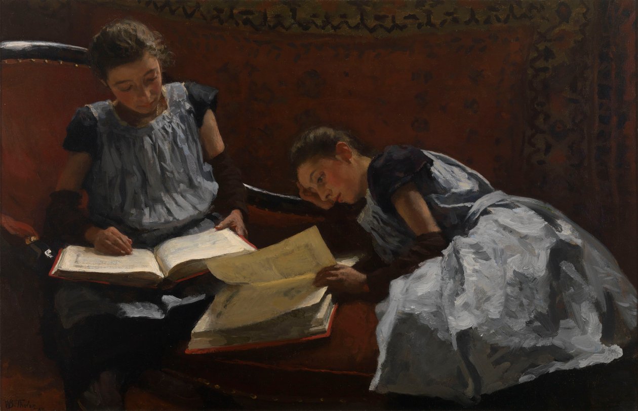 Arntzenius Kızkardeşler, 1895. by Willem Bastiaan Tholen